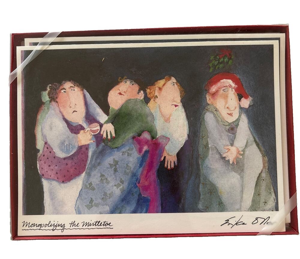 Erika Oller Bottman Designs Christmas Cards Greeting Cards 10 Recycled cards